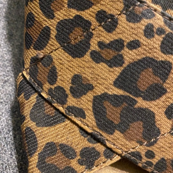 Aerosole leopard low wedge sandal - Picture 2 of 6